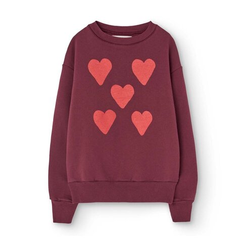 The Animal Observatory Bear Sweatshirt - Browned Garnet