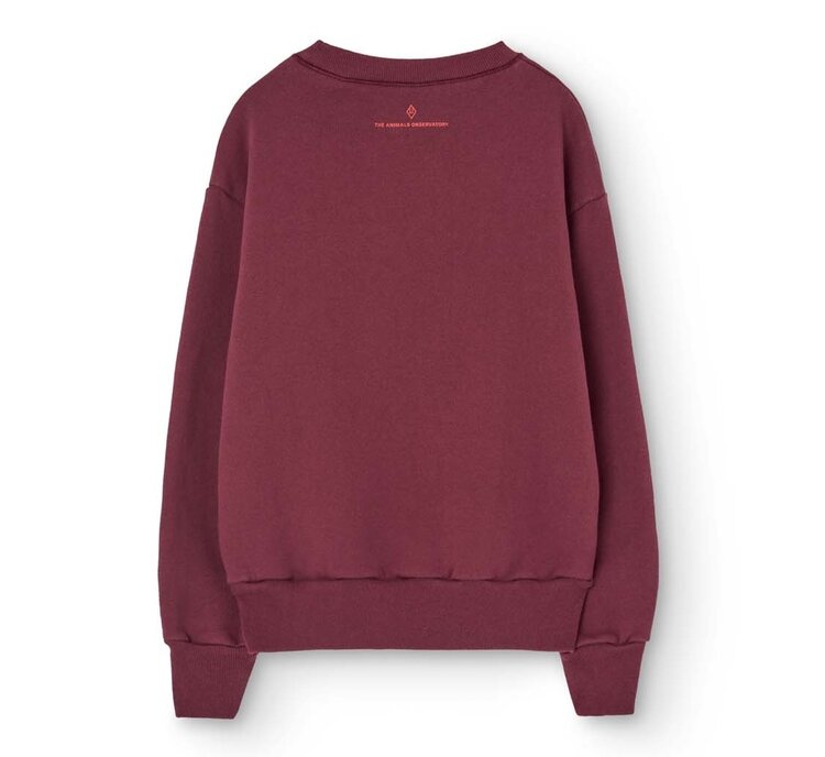 The Animal Observatory Bear Sweatshirt - Browned Garnet