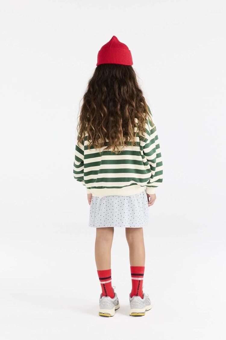 The Animal Observatory Blowfly Sweatshirt - Green Stripes