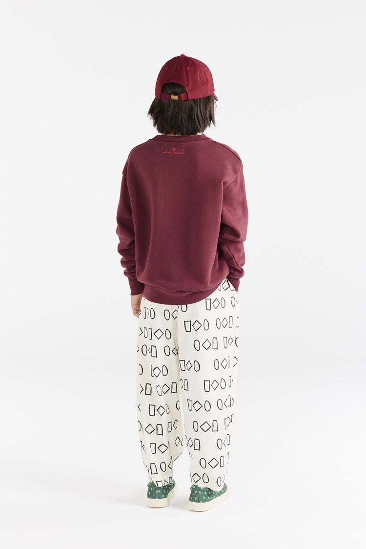 The Animal Observatory Bear Sweatshirt - Browned Garnet