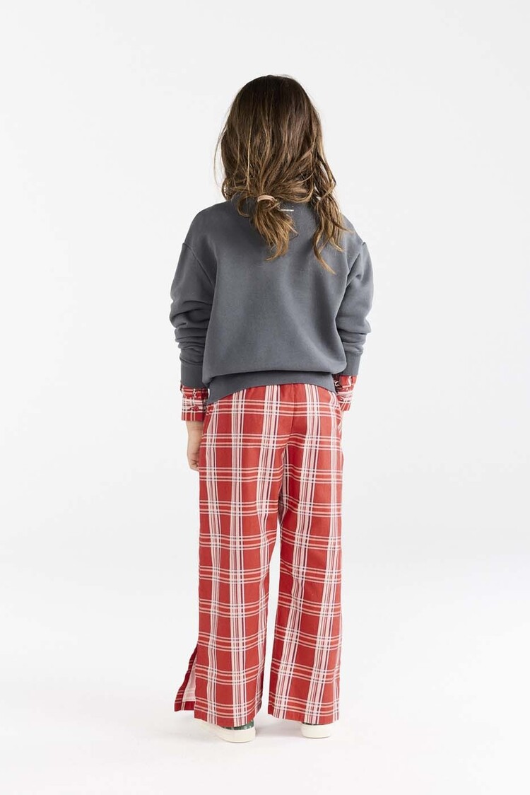 The Animal Observatory Bear Sweatshirt - Dark Grey Flowers