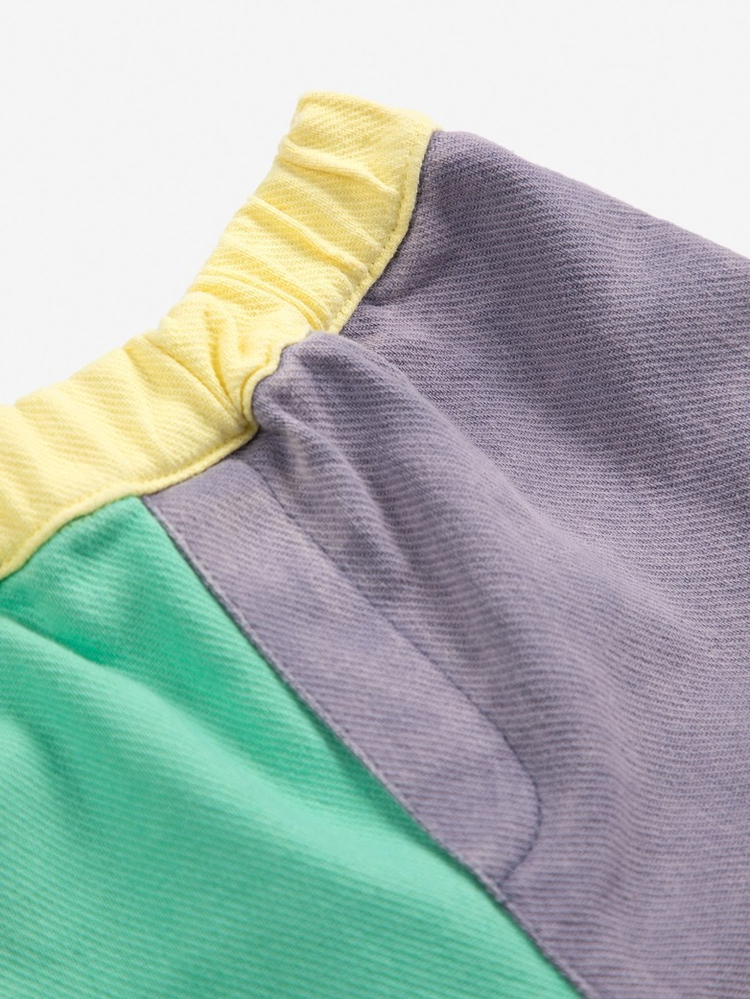 Bobo Choses Color block woven shorts