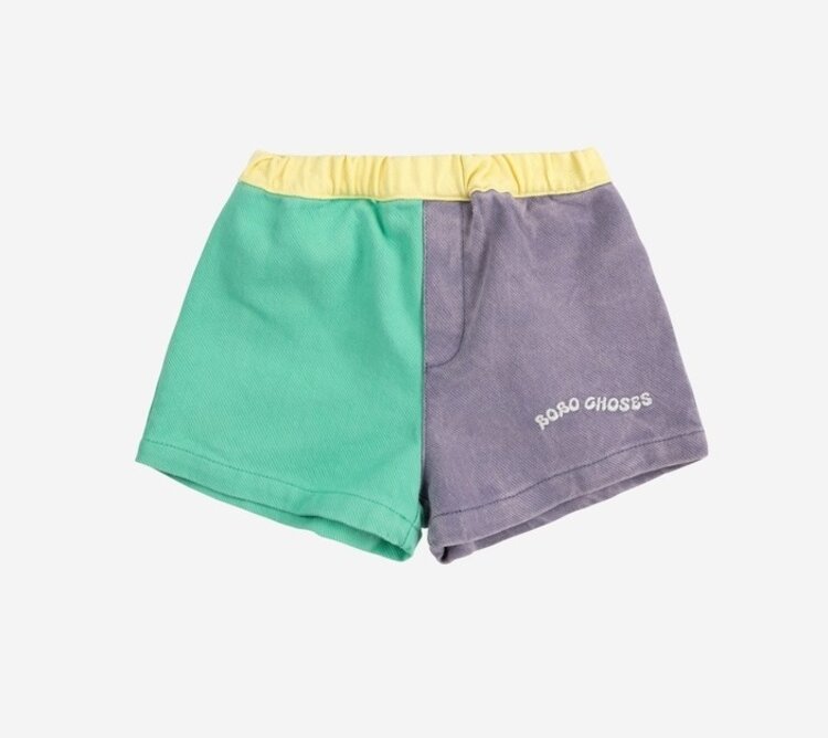 Bobo Choses Color block woven shorts