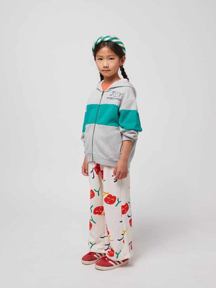 Bobo Choses Smiling zipped hoodie