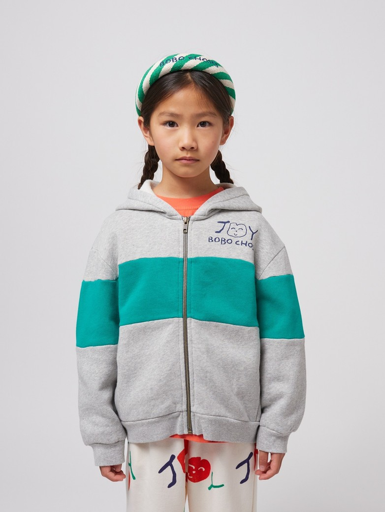 Bobo Choses Smiling zipped hoodie