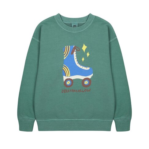 Jelly Mallow Roller Disco Sweatshirt - Green