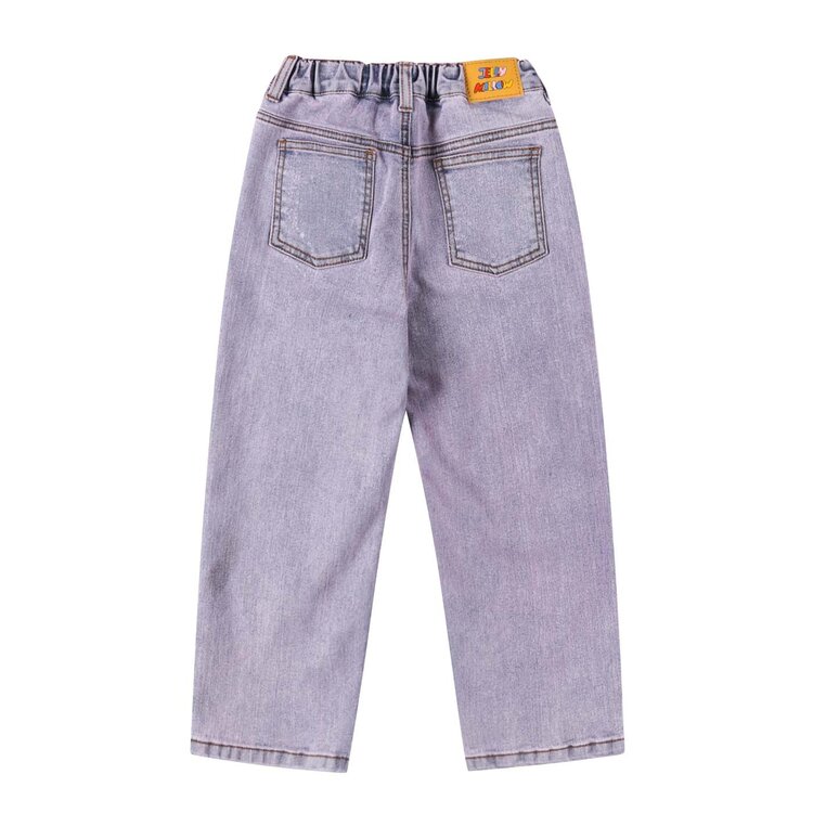 Jelly Mallow Lucky Clover Denim Pants