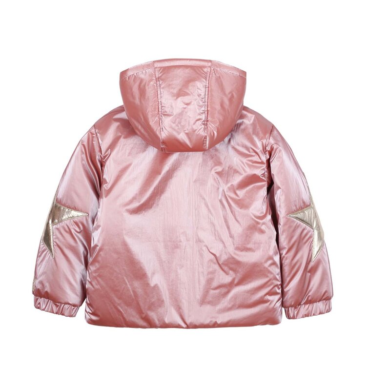 Jelly Mallow Shining Star Padded Jacket - Pink