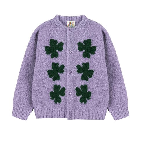 Jelly Mallow Lucky Clover Cardigan