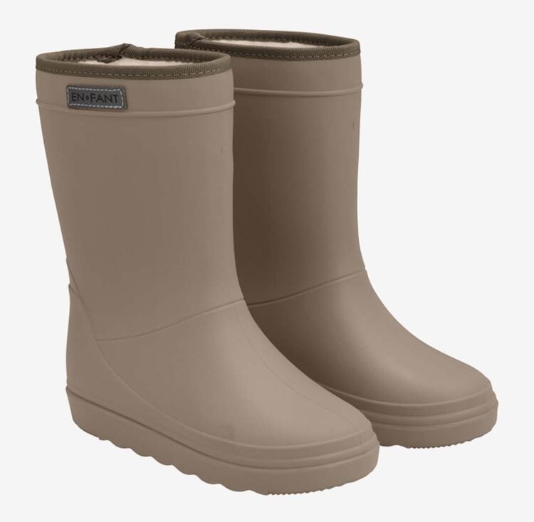 Enfant Thermo Boots Solid  Pine Bark