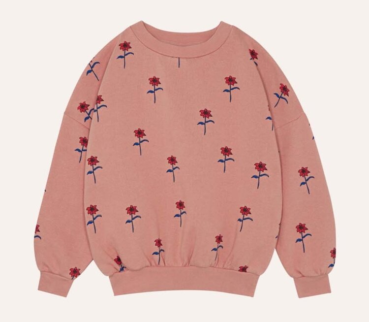 The Campamento Flowers Pink Sweatshirt