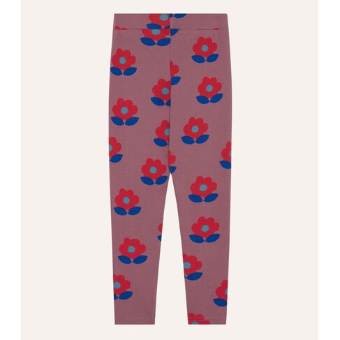 The Campamento Big Flowers Purple Leggings