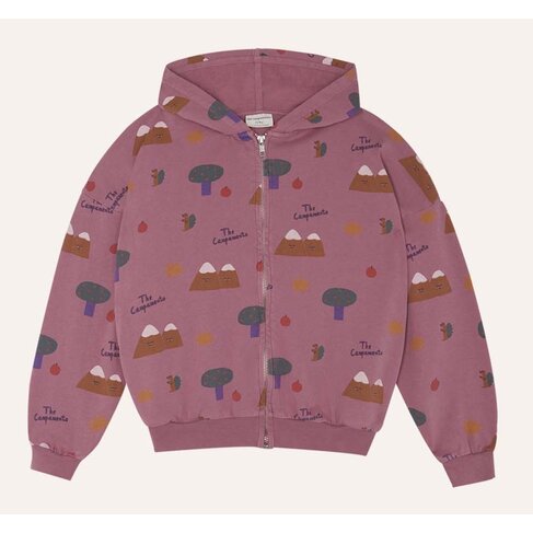The Campamento Mountains Zipped Sweatshirt