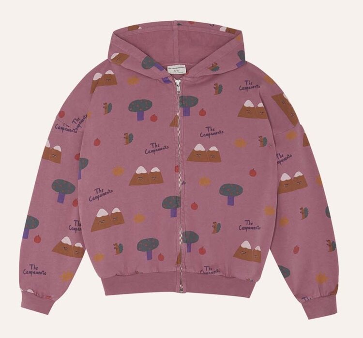 The Campamento Mountains Zipped Sweatshirt