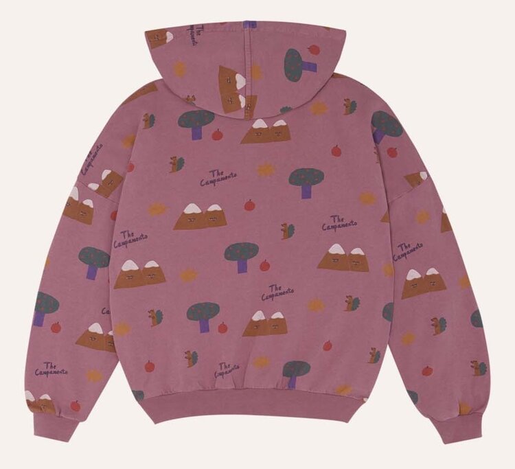 The Campamento Mountains Zipped Sweatshirt