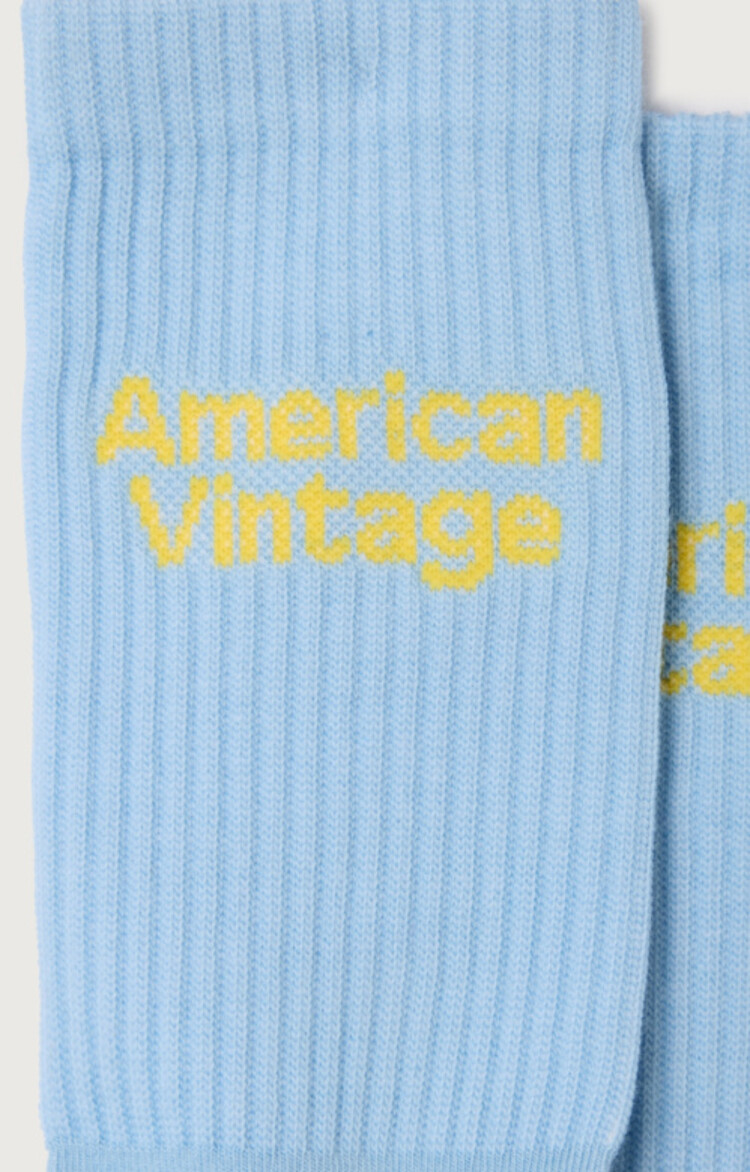 American Vintage CLYPSUN socks - Blue Ciel