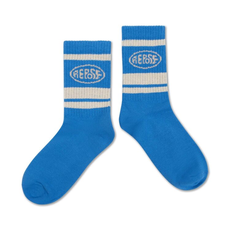 REPOSE AMS Sporty Socks - Cool Pool Logo