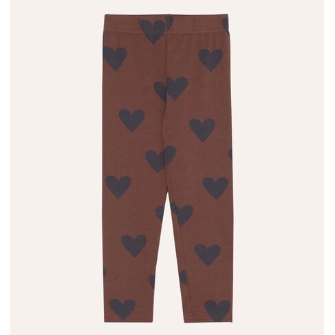 The Campamento Hearts Brown Leggings
