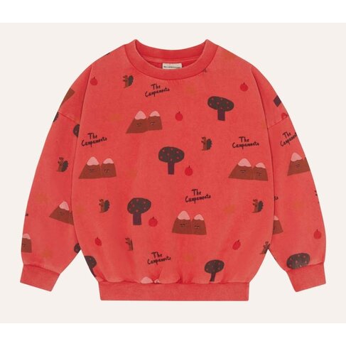 The Campamento Mountains Red Sweatshirt