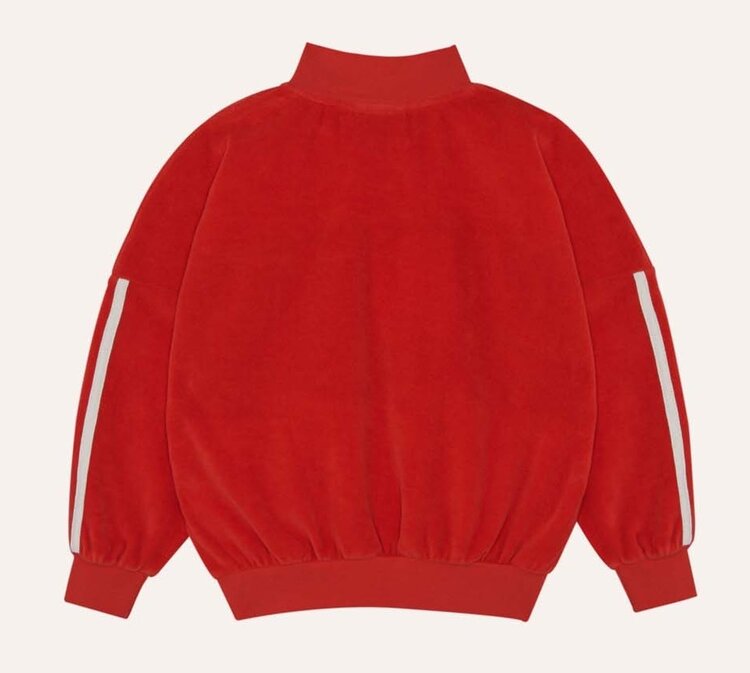 The Campamento Red Contrast Sweatshirt