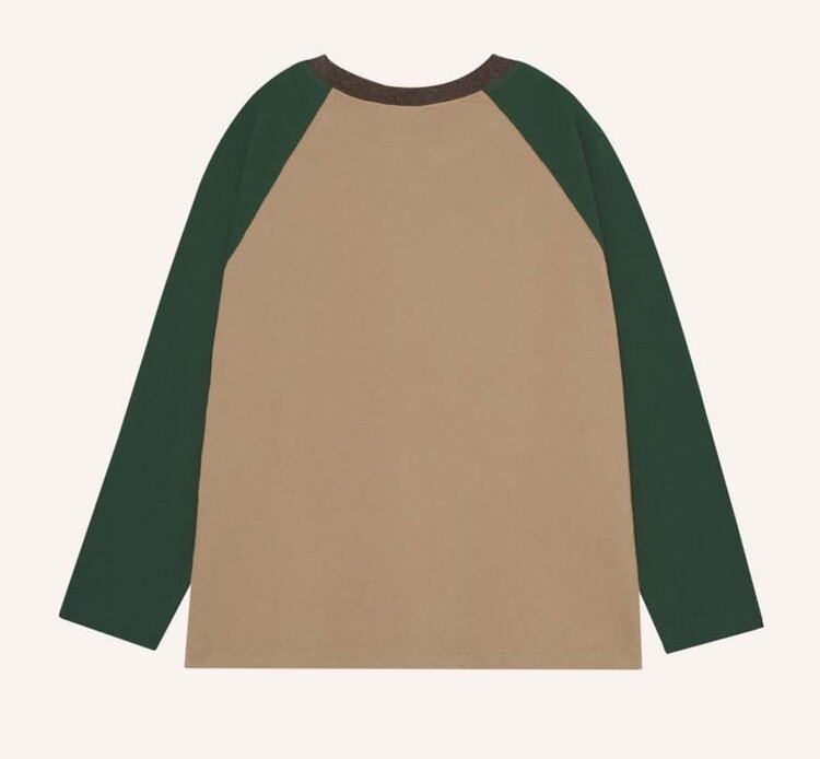 The Campamento Color Block Camel Tshirt