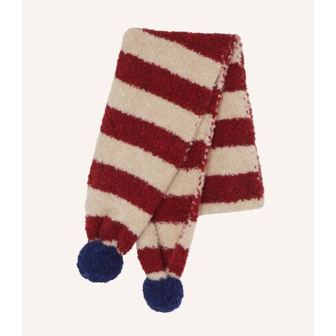 The Campamento Red Stripes Scarf