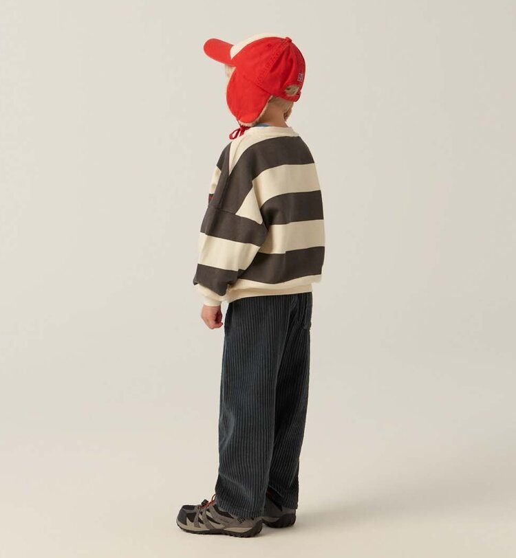 The Campamento Grey Stripes Sweatshirt