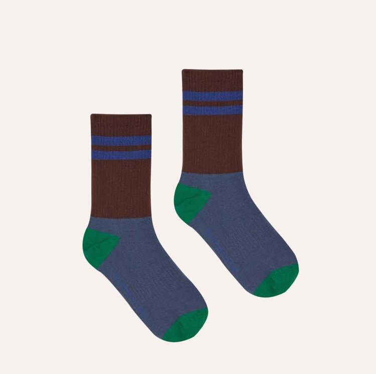 The Campamento Color Block Kids Socks