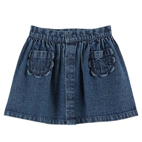Emile et Ida Denim Flower Pockets
