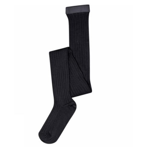 MP Denmark Cotton rib tights - Black