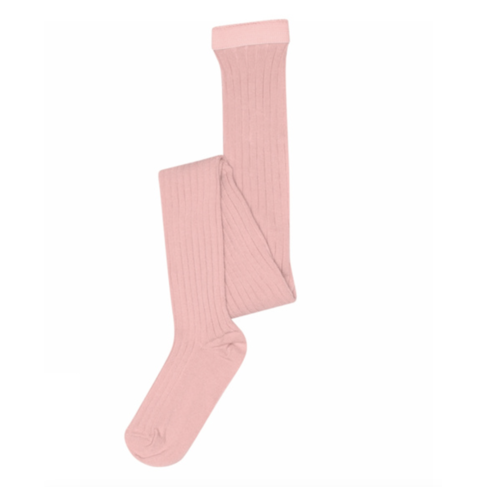 MP Denmark Cotton rib tights - Silver Pink