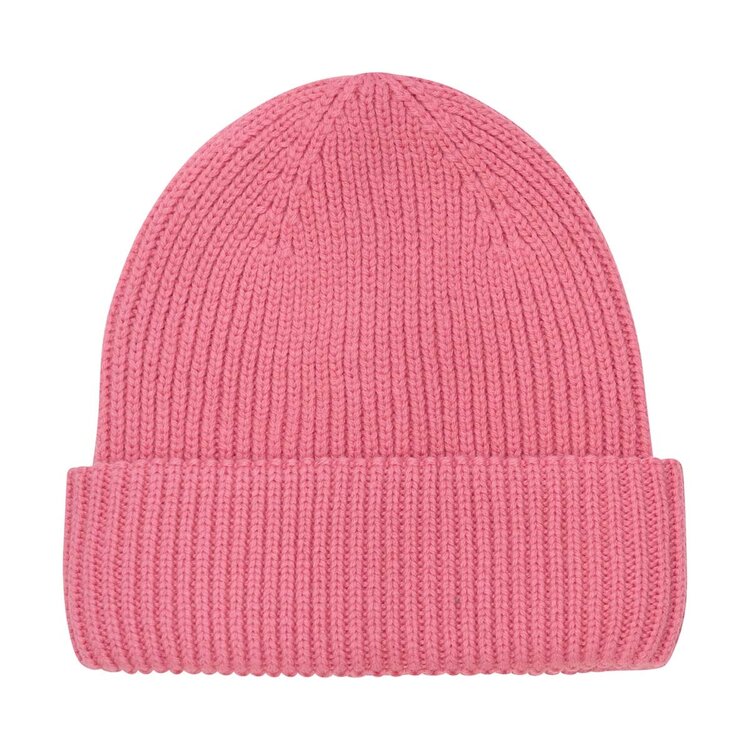 Enfant Beanie w. Lining - Candy Pink