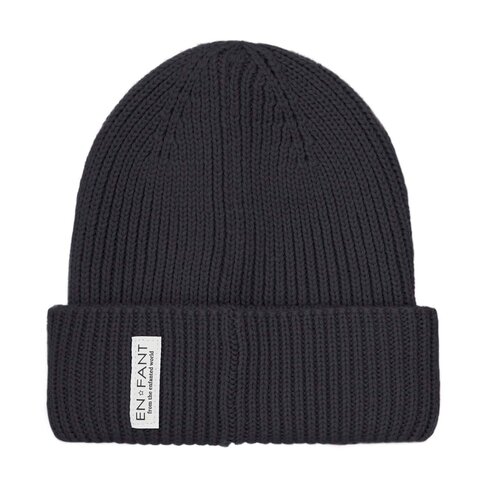 Enfant Beanie w. Lining - Ebony