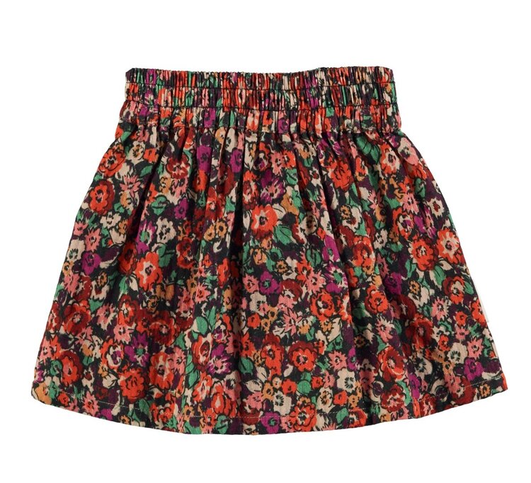 Piupiuchick Short skirt | Multicolor flowers