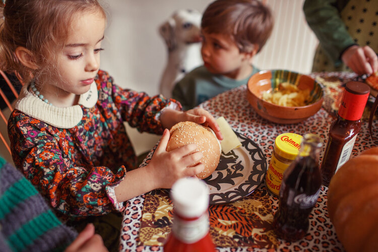 Piupiuchick Peter pan collar blouse | Multicolor flowers