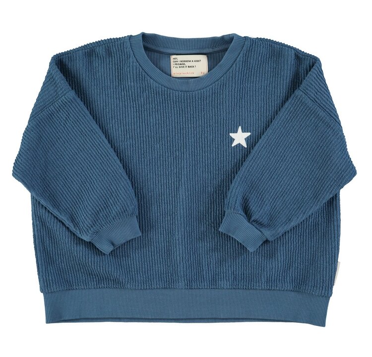 Piupiuchick Logo sweatshirt | Blue