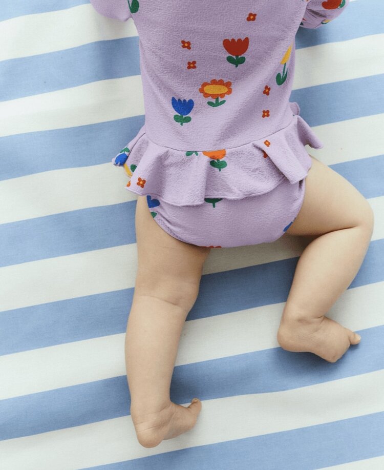 Bobo Choses Garden Party all over swim overall