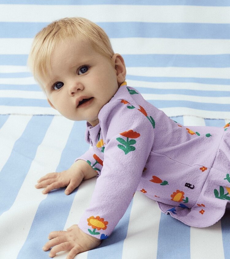 Bobo Choses Garden Party all over swim overall