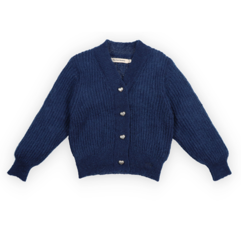 The New Society Lina Cardigan - Infinite Navy