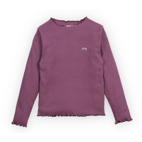 The New Society TNS Rib Tee - Grape Bliss