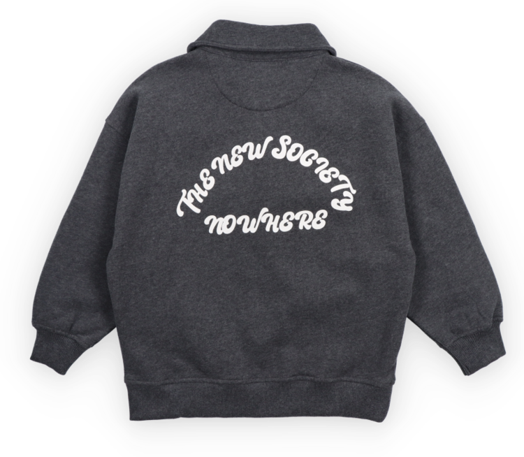 The New Society Nico Polo - Galactic Grey Melange