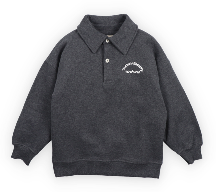 The New Society Nico Polo - Galactic Grey Melange