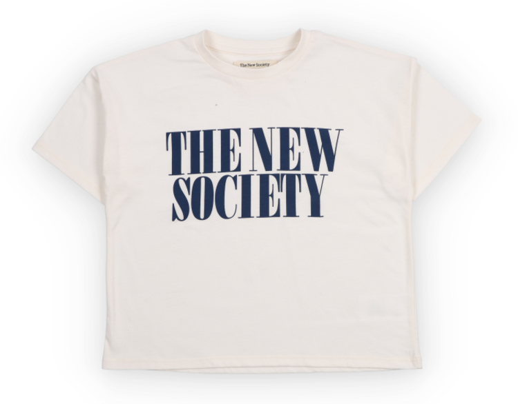 The New Society Mica T-shirt - Moonlight White