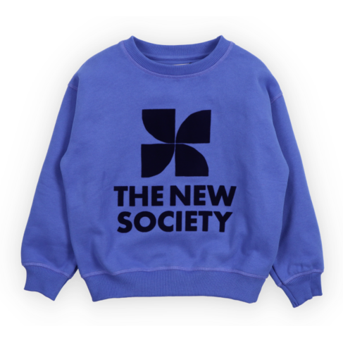 The New Society TNS Logo Sweatshirt Royal Purple