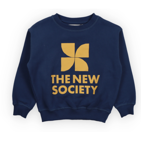 The New Society TNS Logo Sweatshirt Infinite Navy