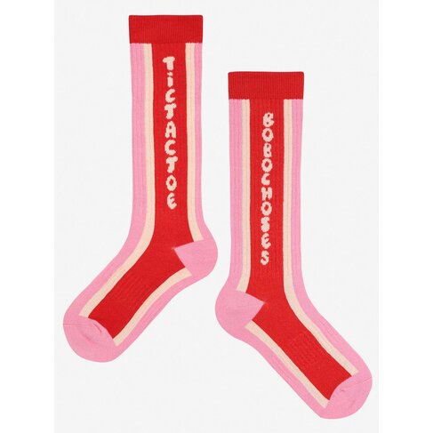 Bobo Choses Tic Tac Toe extra long socks