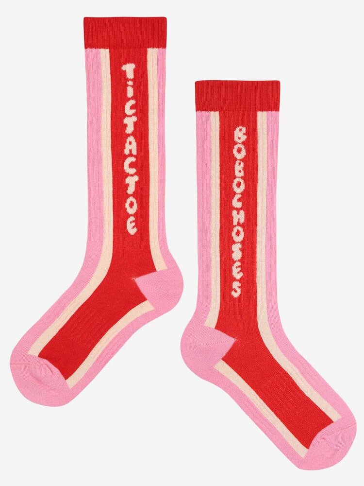 Bobo Choses Tic Tac Toe extra long socks