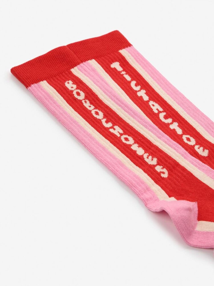 Bobo Choses Tic Tac Toe extra long socks