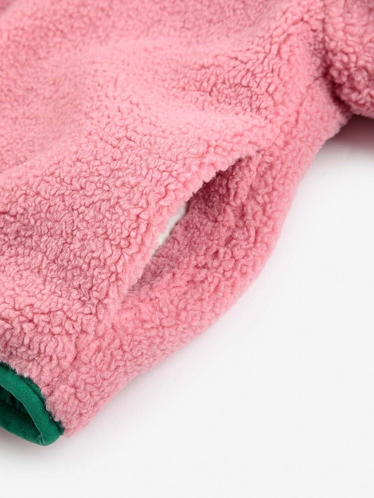 Bobo Choses Clover reversible sheepskin jacket