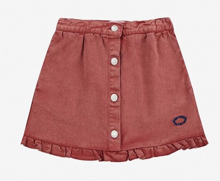 Bobo Choses Tic Tac Toe ruffled skirt